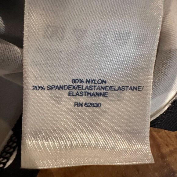 Lands’ End Swim Cover-Up – Black & White Polka Dot – Medium Petite - Picture 9 of 10